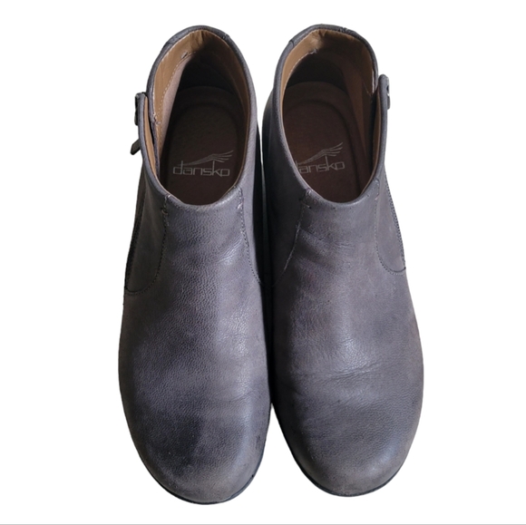 DANSKO Fifi Ankle Bootie Leather Side Zip 36 - Picture 5 of 10